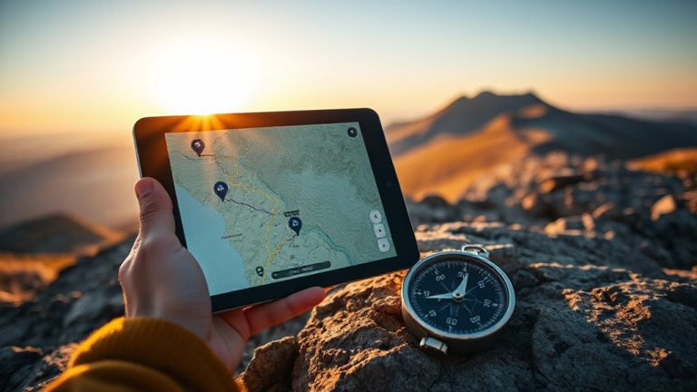 digital survival route planning
