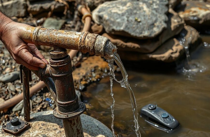 Crafting a DIY Water Pump Using Found Materials for Efficient Water Extraction From Sources