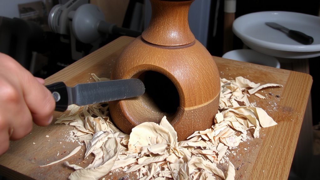 drill depth and grain alignment