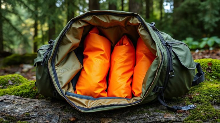 dry bags and sealed liners