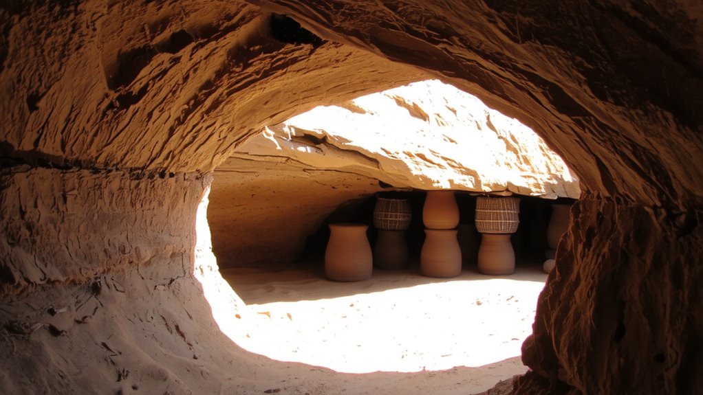 dry elevated cave storage