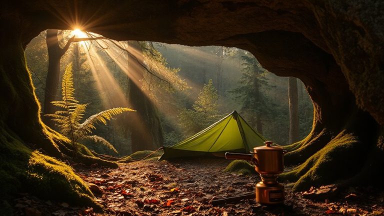 dry microclimates in damp forests