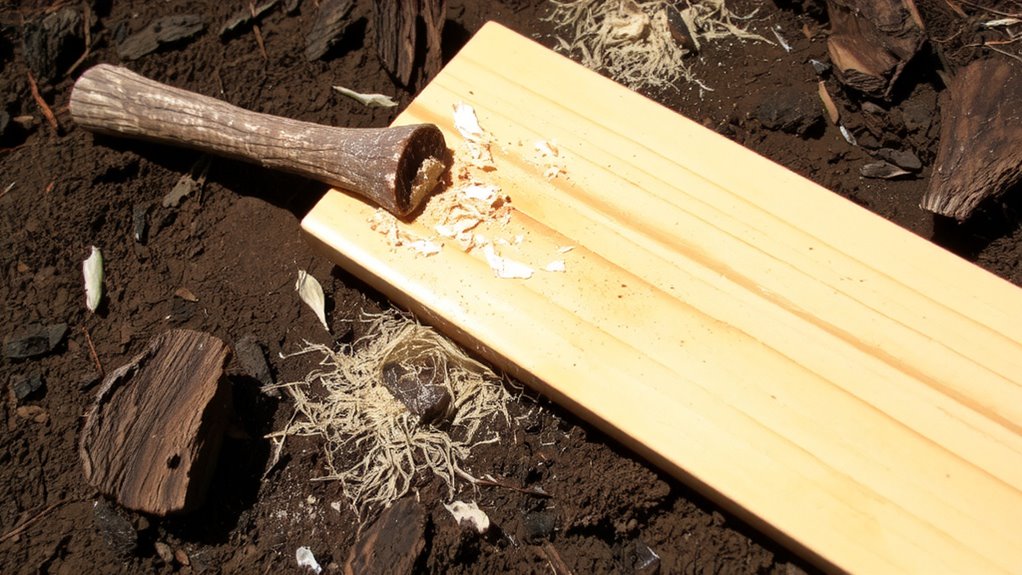dry soft base hard plow stick