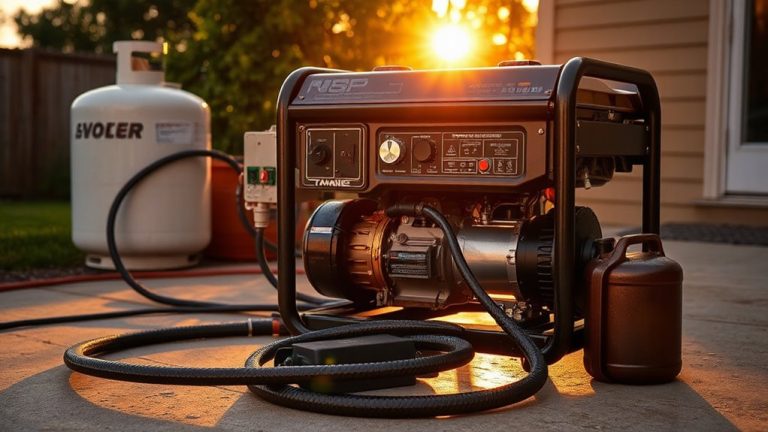 dual fuel home generators