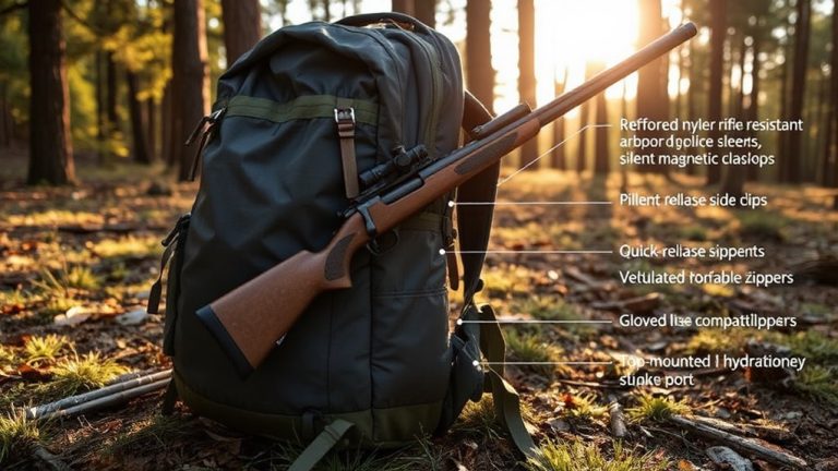 durable speed hunting rifle backpacks