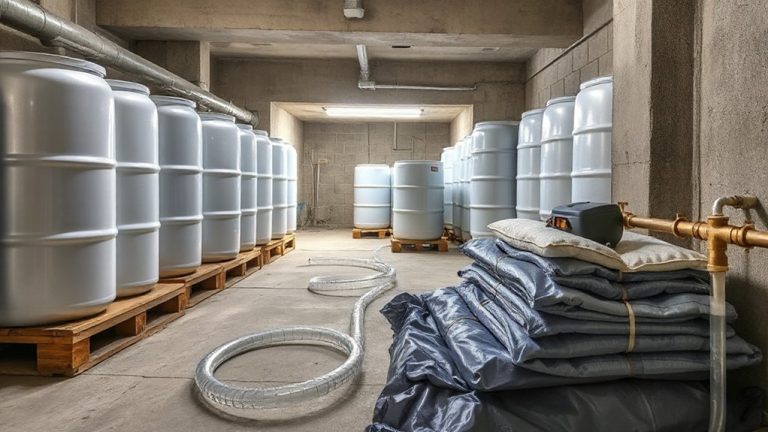 earthquake resistant water storage