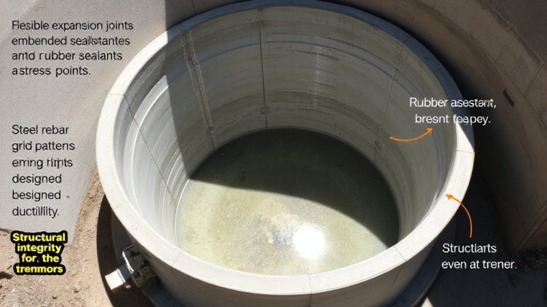 earthquake resistant water storage design