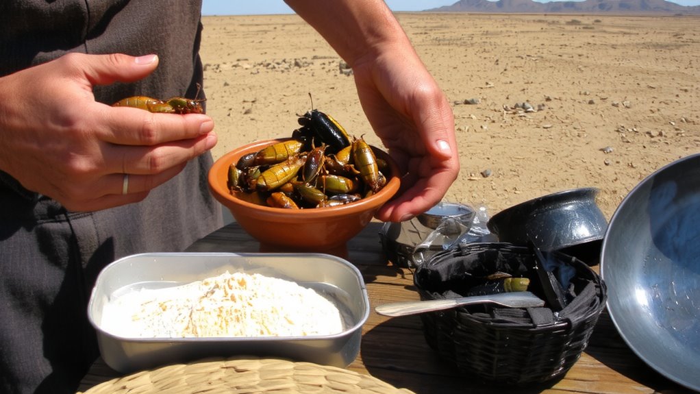 edible insects nutrient dense survival food
