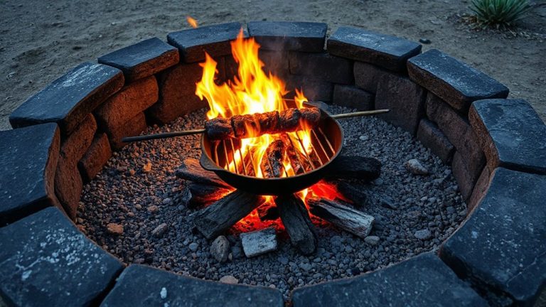 efficient code compliant fire pit