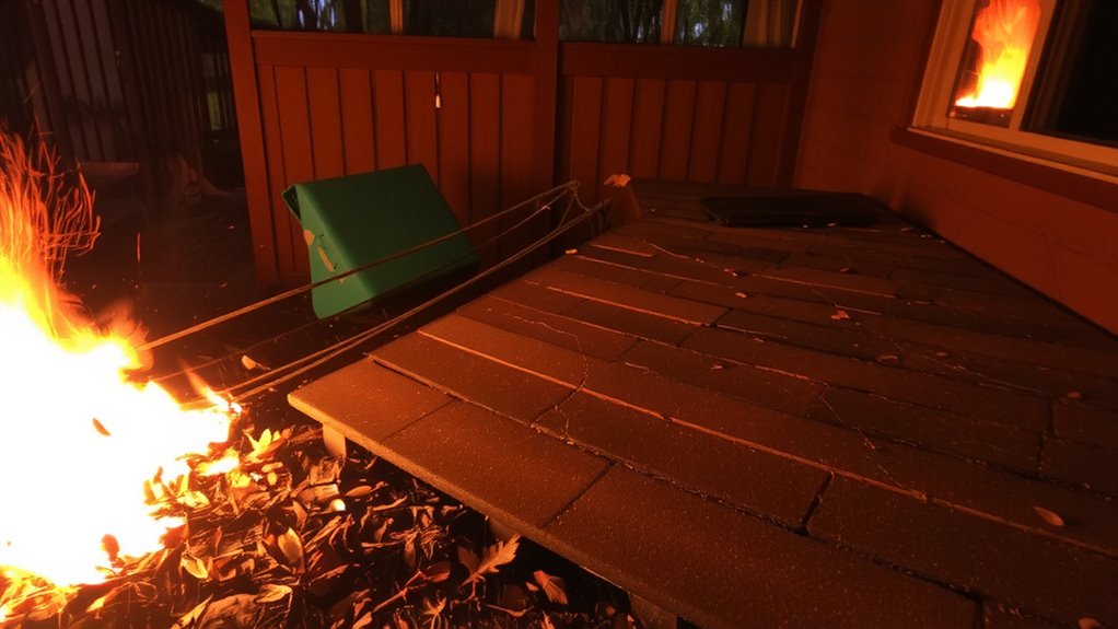 embers ignite homes silently