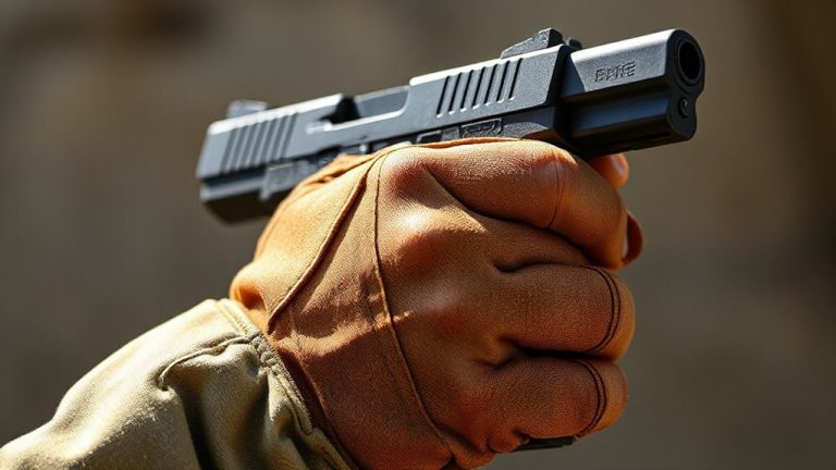 enhancing grip for weapon retention