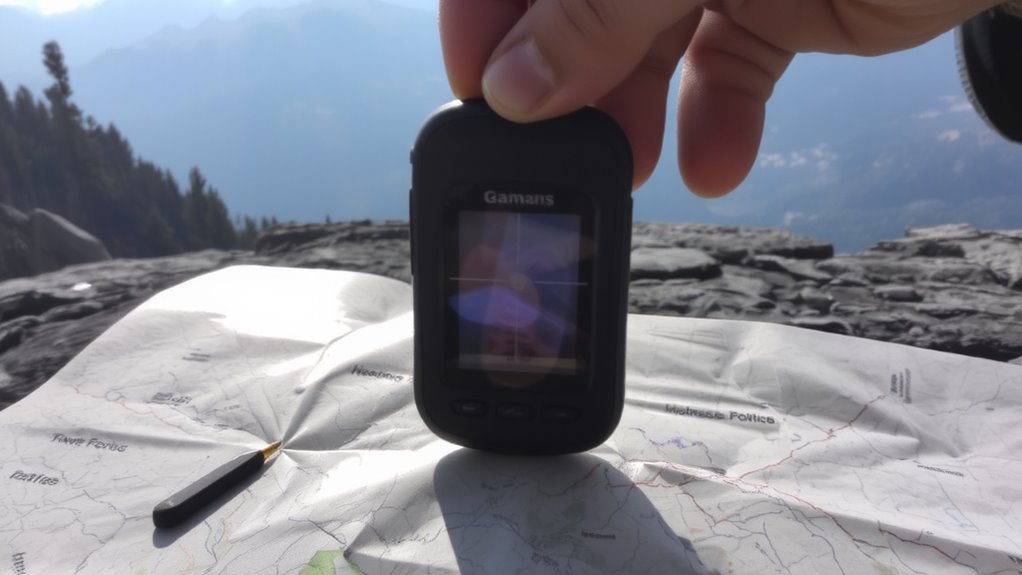 enter coordinates accurately verify signal