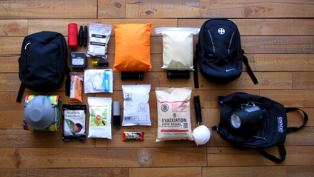 essential evacuation kit supplies