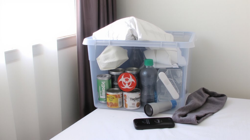 essential isolation supplies kit