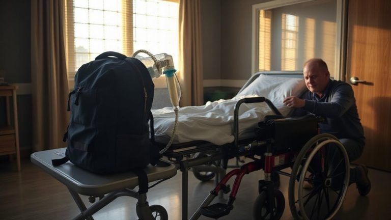 evacuating comatose family members