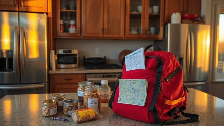evacuation plan for food intolerance