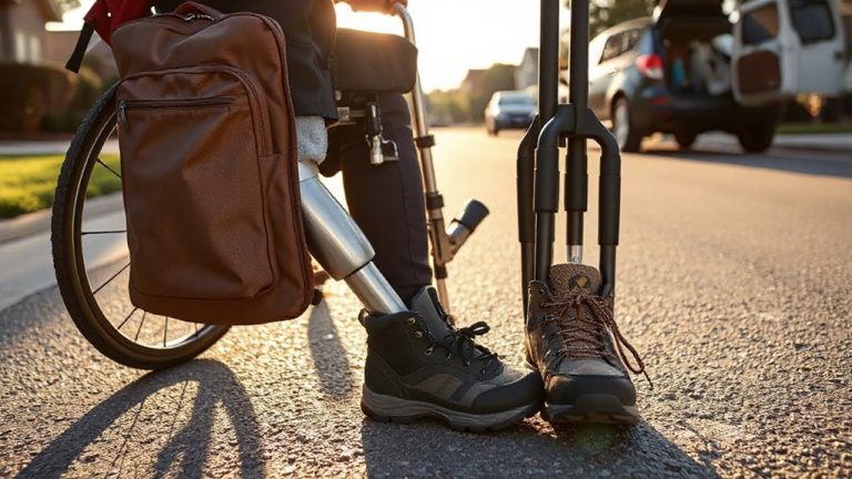 evacuation plan for prosthetic users