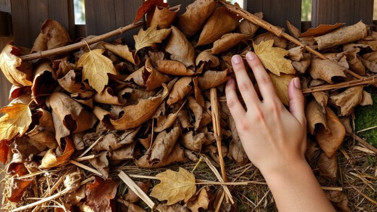 fallen leaves insulation