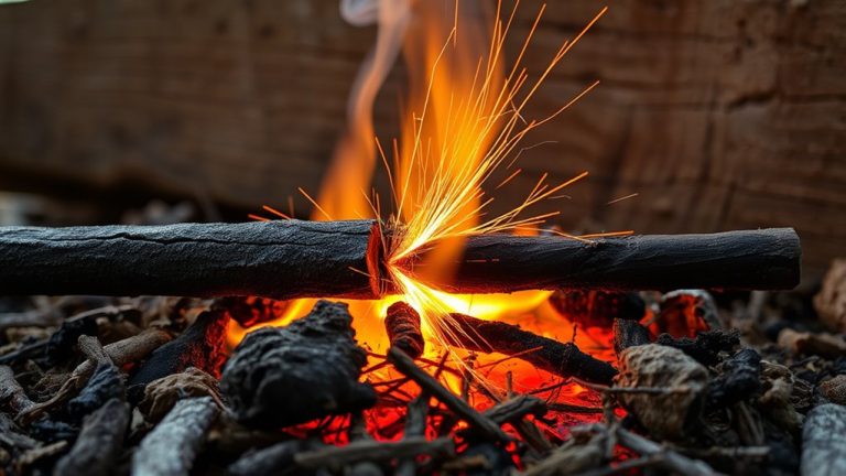 fast igniting fire starters