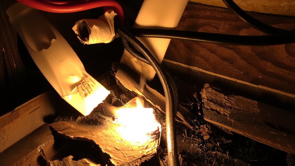 faulty wiring causes fires