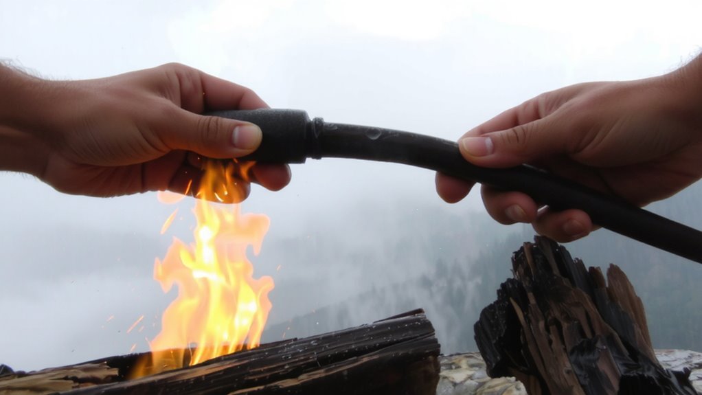ferro rod ignition advantage