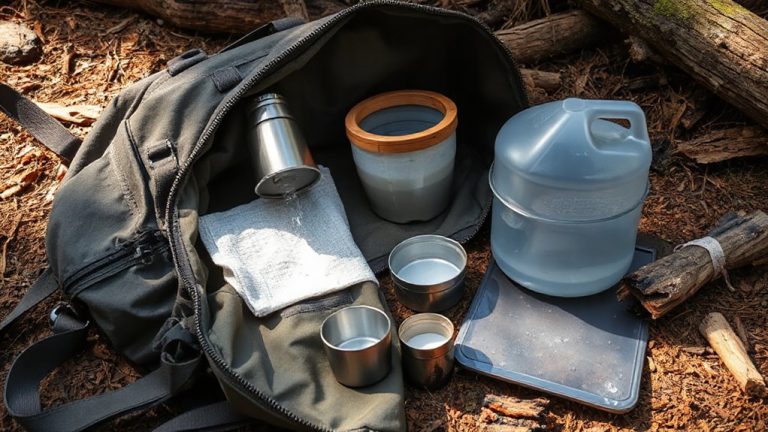 filtering contaminated water safely