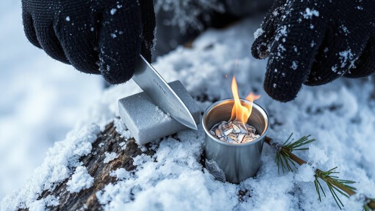 fire from magnesium friction