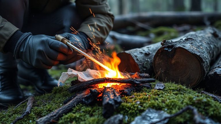 fire from wet wood