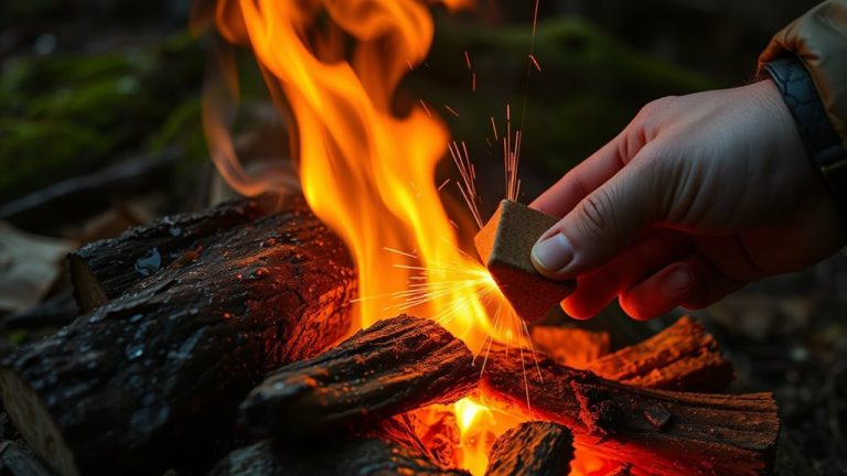 fire starters for wet wood