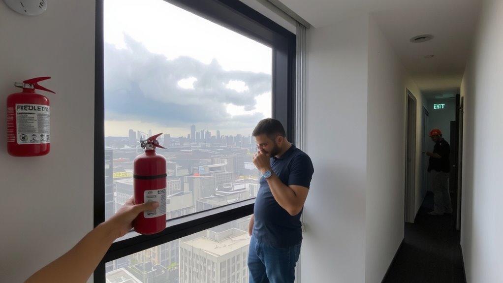 fire structure power weather elevators