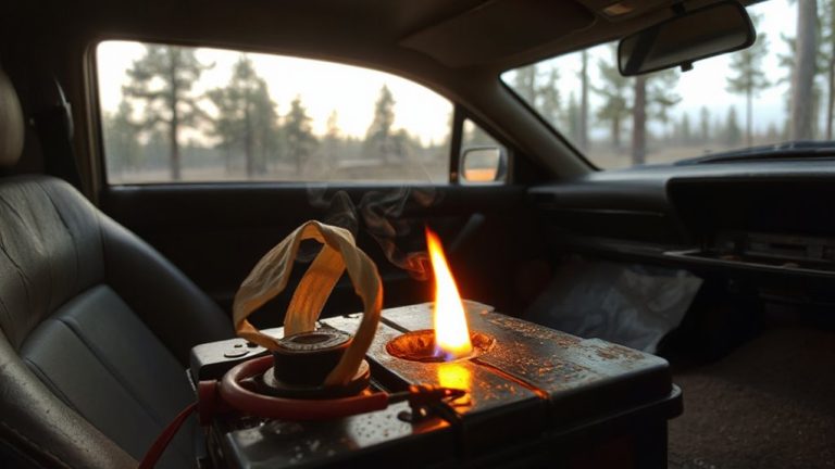 fire with battery and rubber band