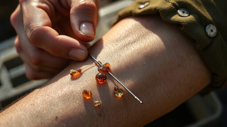 fishing line suturing method