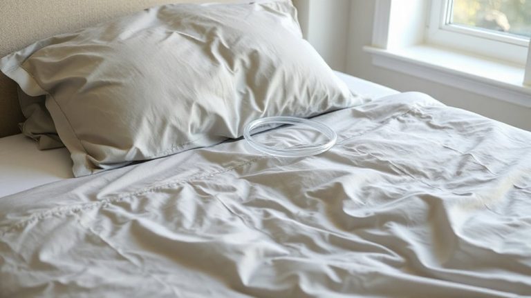 flame resistant bedding for oxygen use