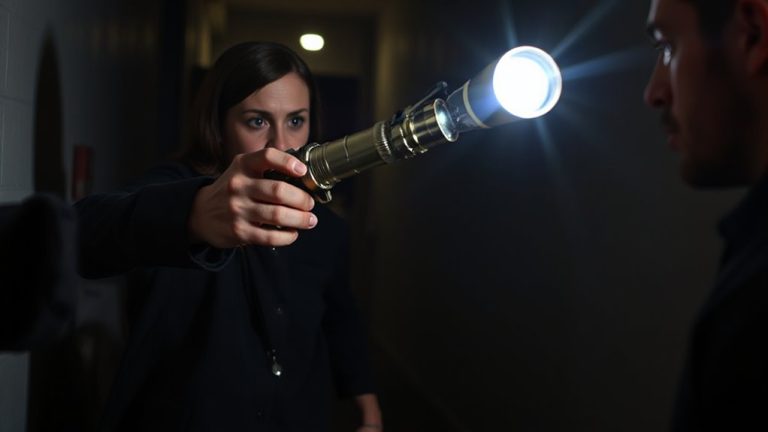 flashlight defense in darkness