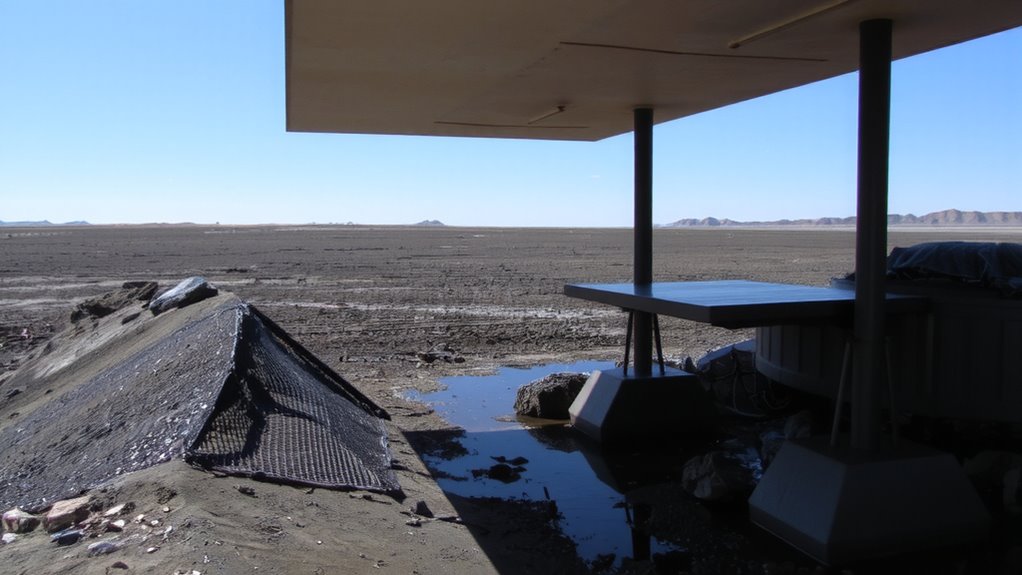 float or reinforce elevated shelters