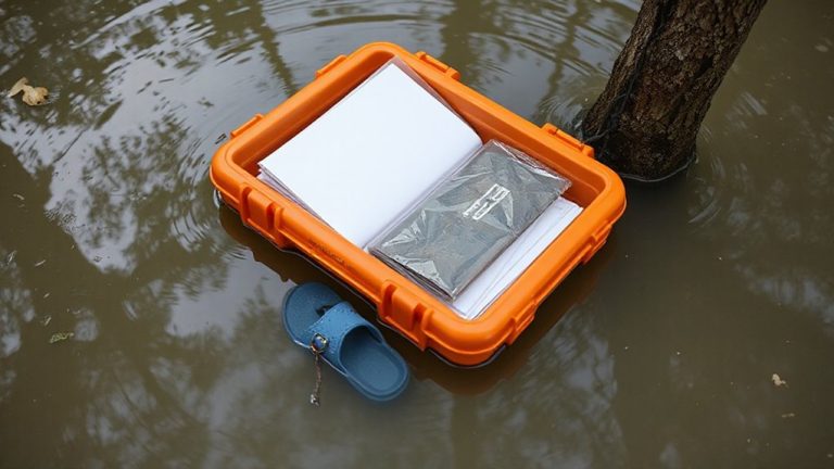 floating waterproof document storage