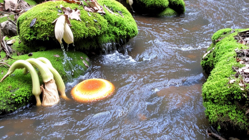 floodwaters contaminate foraged foods