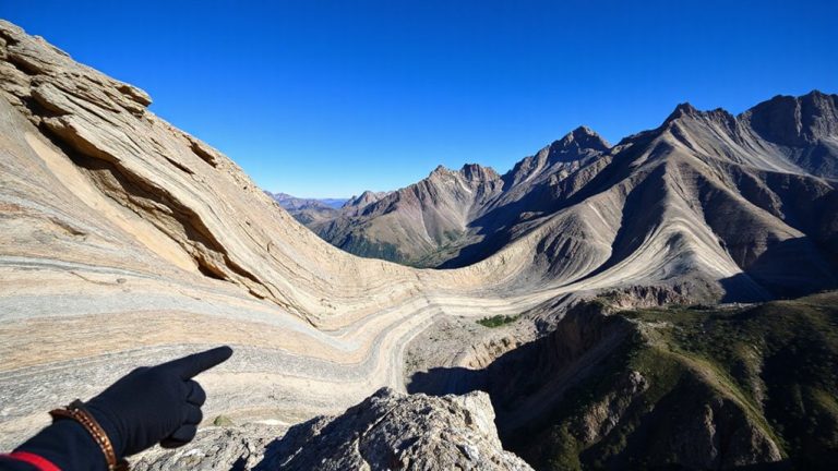 follow geological fold lines