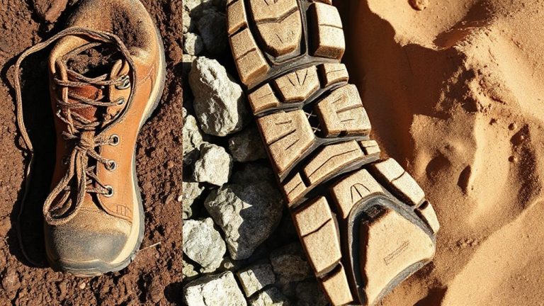 footwear for terrain types