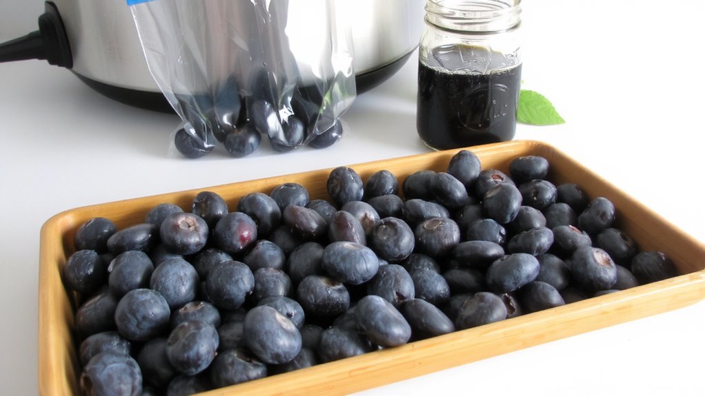 freeze dry berries safely