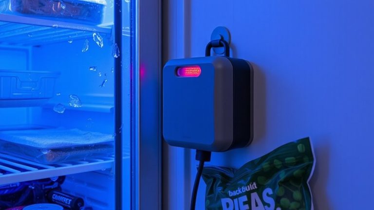 freezer protection power alarms