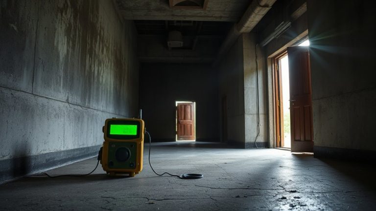 geiger counters in restricted zones