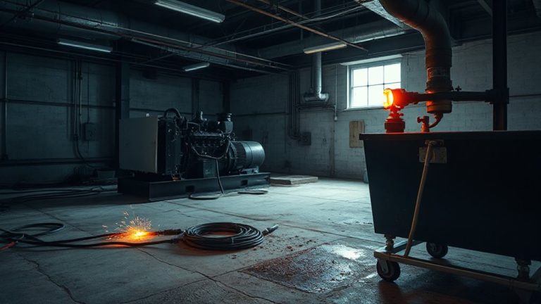 generator fire hazard assessment