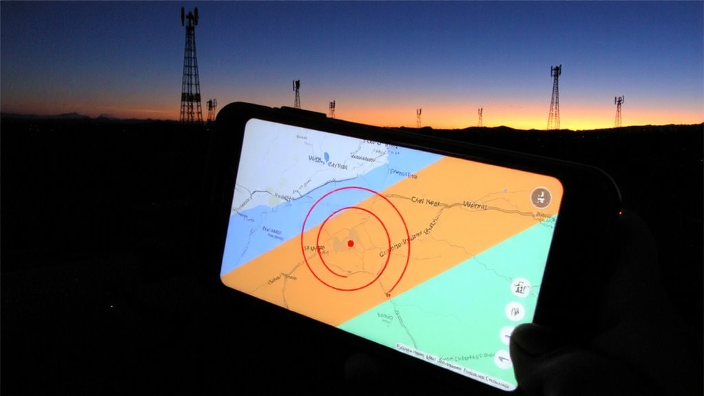 geotargeted alerts via cell broadcast