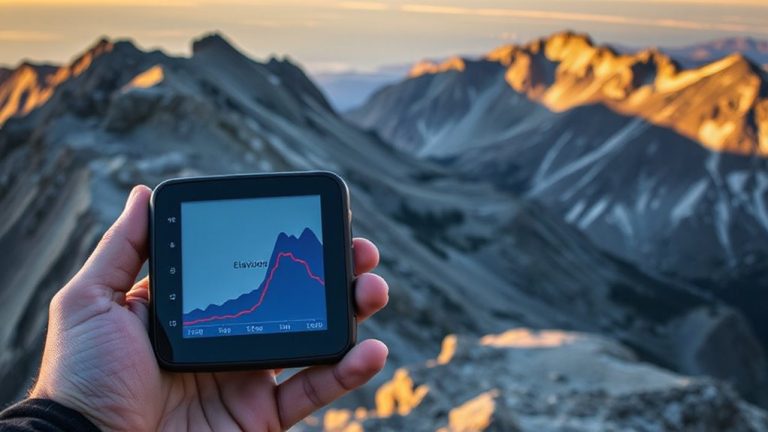 gps elevation descent route analysis