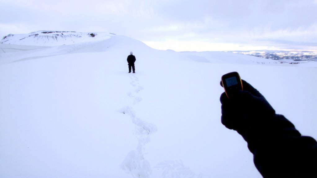 gps fails in snow
