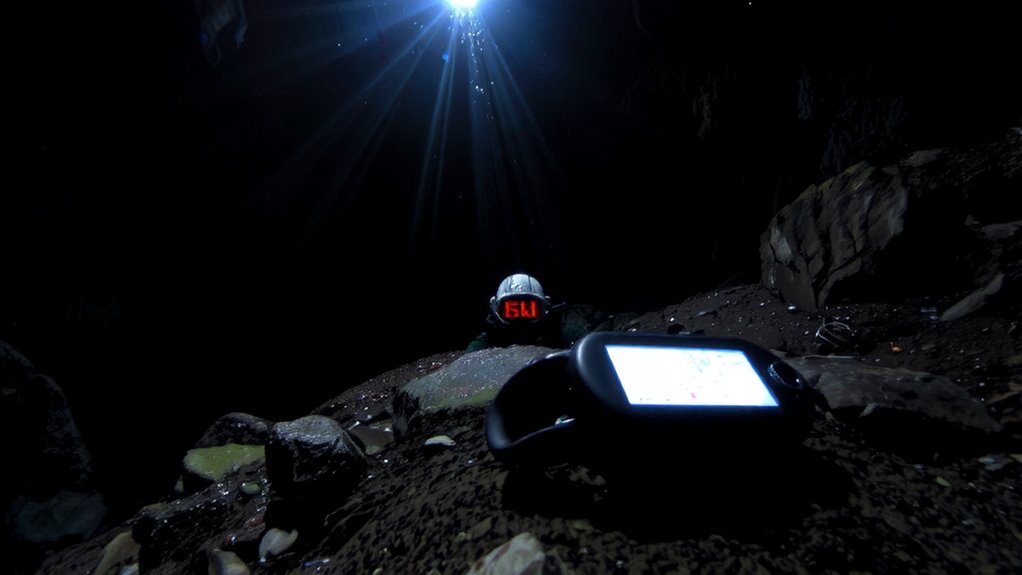 gps fails underground due to signal attenuation