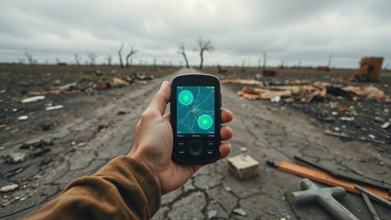gps mapping radiation safe zones