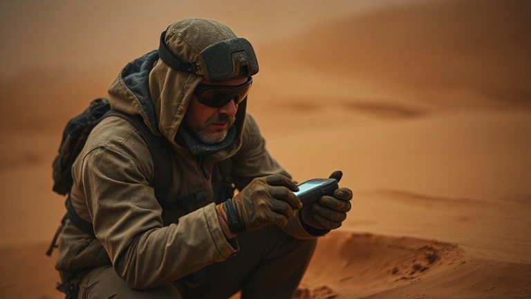 gps navigation during sandstorms