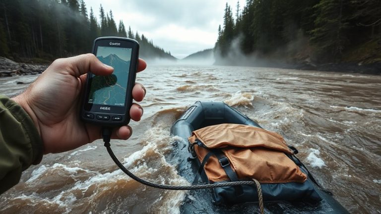 gps navigation for river crossings